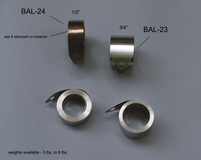 Sash Balance - Types - BAL-23&amp;24